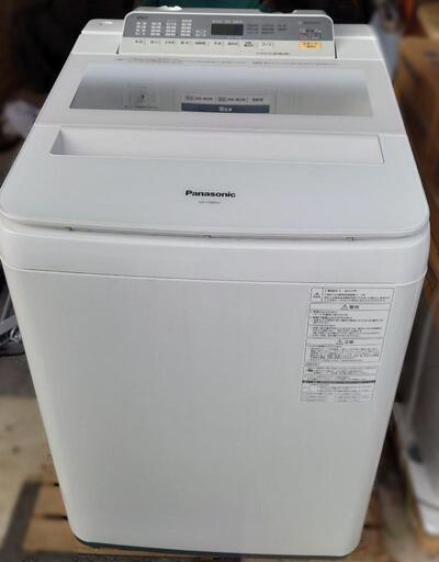 【中古】パナソニック　NA-FA80H5　8.0㎏