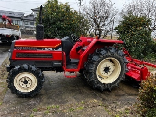 名古屋発 値下げ●ヤンマー●トラクター●FX26D●軽油● 稼働627時間 4WD●パワーシフト●中古