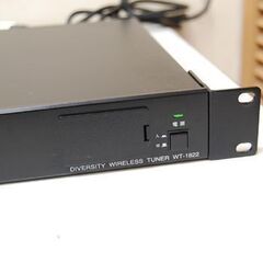 ① ジャンク扱い TOA ワイヤレスチューナー WT-1822 通電のみ確認