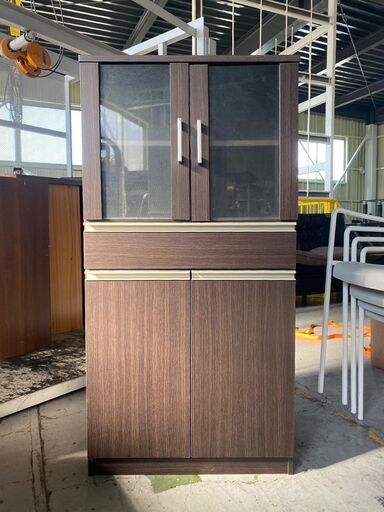 大阪⭐️エコマックス♻️「S105」食器棚 キッチン収納【大阪市プレミアム付商品券利用可能！】