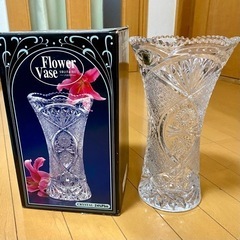 花瓶 クリスタルガラス ソリティア (LL) 新品