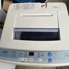 【‼️✨お買い得品✨‼️】アクア　洗濯機　AQW-S60D　16...