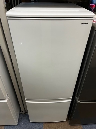 【送料無料】SHARP 冷凍冷蔵庫 167L 2018年製
