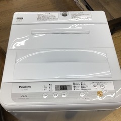#A-50【ご来店頂ける方限定】Panasonicの6、0Kg洗濯機です
