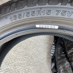 BRIDGESTONE 165/55/15 サマータイヤ
