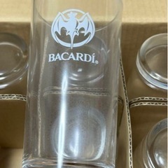 BACARDI バカルディ グラス 6個セット(今月迄)