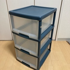 3段ボックス　収納ケース