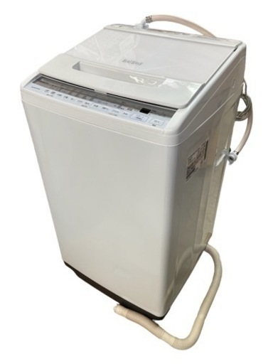 NO.1190【2021年製】HITACHI 日立 全自動電気洗濯機 BW-V70F 7.0kg BEATWASH 動作確認済み