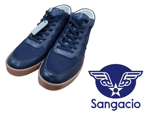 via SANGACIO にゅ～ず SG MID『NAVY』28cm