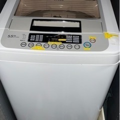 1/28まで　LG エレクトロニクス　洗濯機　WF-C55SW