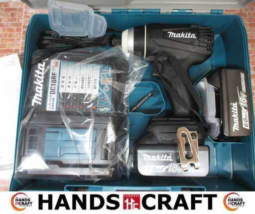 makita マキタ TP141DRGXB 4モードインパクト 18V 6.0Ah バッテリー×2 充電器 未使用 【ハンズクラフト宜野湾店】