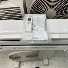 東芝2.2K冷暖房エアコン　2019年製　標準取り付け工事込み
