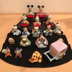 🎀 ディズニー お雛様 雛人形 ひな祭り 5段飾り レア ベルメゾン 平面飾りにも