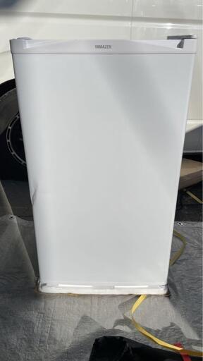 山善 冷蔵庫 幅47.4cm 92L 右開き YFR-90(W)