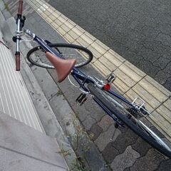 WEEKEND BIKES[ウィークエンドバイクス]700c クロスバイク アルミ/7speed/ネイビー