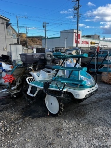 名古屋発★◆値下げ交渉可能 クボタ 5条乗用田植機 SPU550 田植え機 動作時間 183ロータリー セル付 パワステ ガソリン