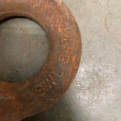 アイボルト M42サイズ SWL 3.4T 7個 吊り金具 建築金物 建設 工事 まとめ売り