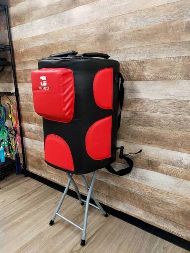 スタミナ強化】ボクシングミットボディバッグ (あつし) 東近江の武道  