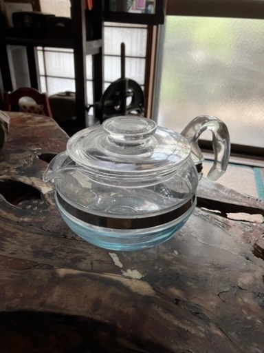 オールドパイレックス ティーポット PYREX
