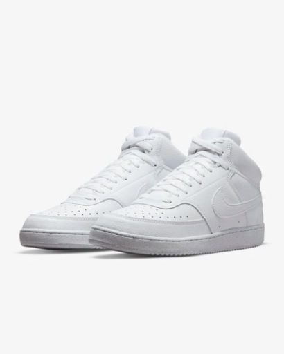 NIKE ナイキ COURT VISION MID NN コート　ビジョン　MID　NN　MDN3577 100WHITE/WHITE
