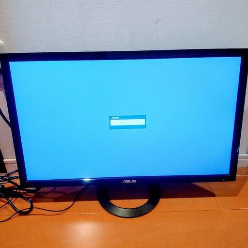 フルHDゲーミング27型ワイド大画面モニター　ASUS　VX278H　応答速度 1ms　HDMI x 2