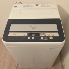 Panasonic パナソニック 洗濯機 2013年製 4.5kg