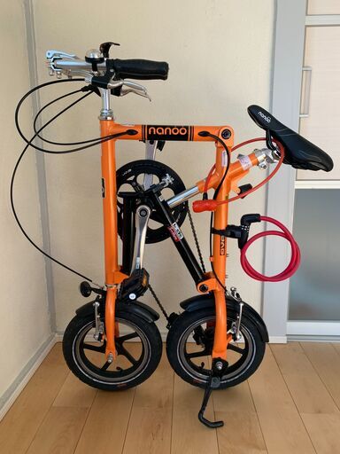 nanoo JAB 折りたたみ自転車 12.5イン チアルミシマノ6速