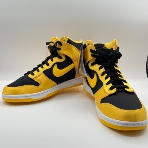 最終価格スニーカー NIKE W DUNK HIGH ハイカット 黄 黒 希少