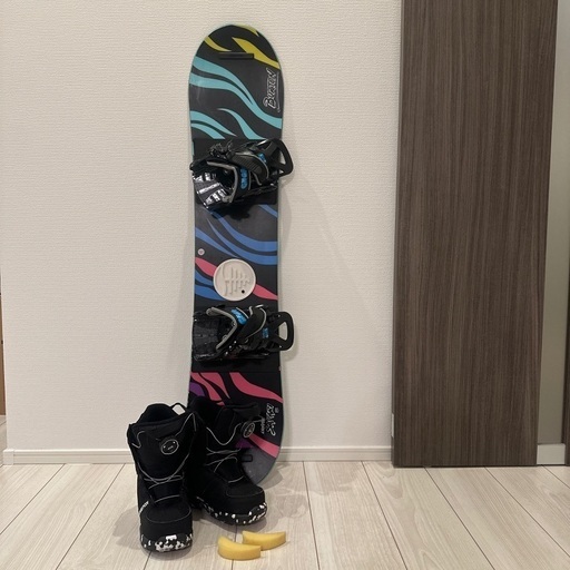 スノーボード3点セット キッズ・ジュニア キッズ スノーボード3点