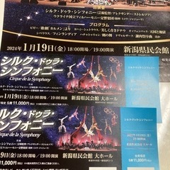 シルク ドゥラシンフォニーS席チケット2枚