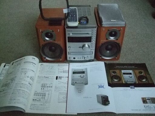 オンキョー　ONKYO INTEC 155　FR-155A (X-A7(S)) MD/CD/AM/FM,ワイドFM　美品　完動品