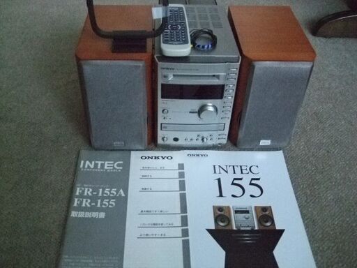 オンキョー ONKYO INTEC 155 FR-155A (X-A7(S)) MD/CD/AM/FM,ワイドFM