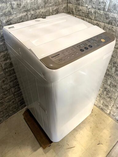 全国送料無料★3か月保障付き★洗濯機★2018年★パナソニック★7.0㎏★NA-F70PB11★S-368
