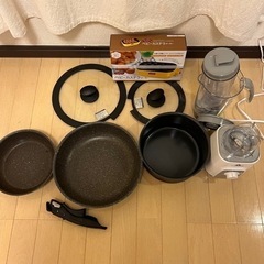 フライパン　鍋　ミキサー　カステラ焼き器