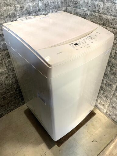 全国送料無料★3か月保障付き★洗濯機★2023年★アイリスオーヤマ★8.0㎏★IAW-T806CW★S-363