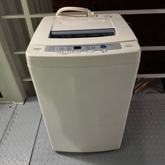AQUA 洗濯機 6kg AQW-S60E(W) 2017年製