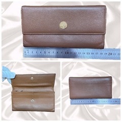 【1点限定/BVLGARI】ブルガリ クラシコ カーキ 長財布(...