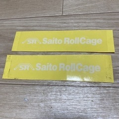 Saito Roll Cage サイトウロールゲージ　ステッカー　2枚