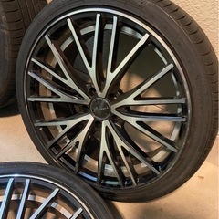 20インチ　タイヤ付きホイール　4本セット