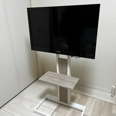 ※決まりました※液晶テレビ＋テレビスタンド　セット