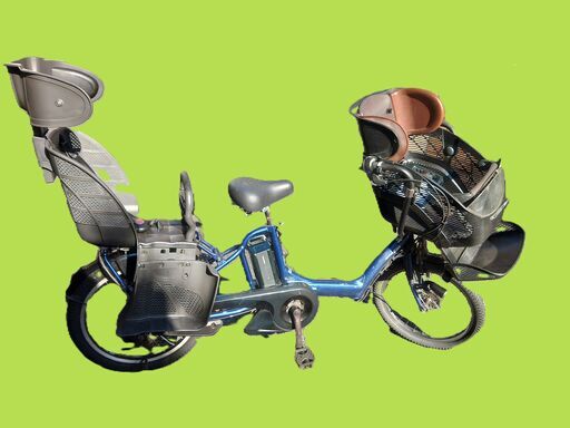 258安心の無料保証；点検サービス付きバカ良心的な中古電動自転車屋です。  　電動自転車・リサイクル専門店　　ご試乗をしてから、ご購入できます。  ️２０インチ、チャイルドシート、３人乗り、２人乗り、１人乗り、電動アシスト自転車  バカ良心的な電動自転車屋土日もお子様と土足のまま、ご試乗可能です。  お子様土日もと土足のままご試乗可能です。ブリヂストン、ヤマハ共同生産モデル、  後ろチャイルドシートをかごに変更して、１人乗りにもできます。  バッテリーは新品の９０％