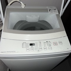 洗濯機 6kg NTR60 (2019年製)