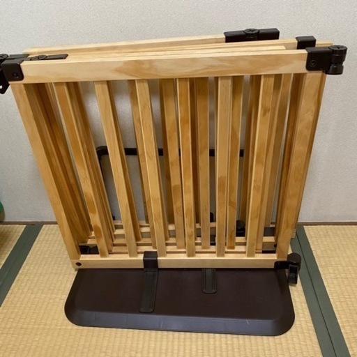 日本育児 おくだけとおせんぼ木製スマートワイドWoody - 安全、保護グッズ