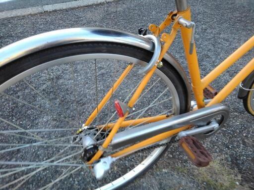 中古自転車2876 27インチ 3段ギヤ ダイナモライト