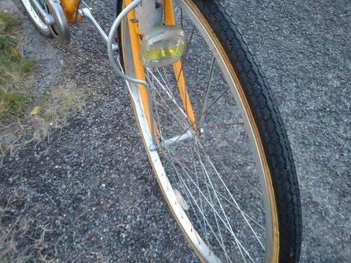 中古自転車2876 27インチ 3段ギヤ ダイナモライト