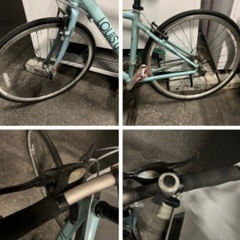 【値下げ】★店頭にて試乗可★J3303 LOUIS GARNEAU ルイガノ RSR-4 フラットロードバイク 外装2×8段変速 450ｍｍ クリーニング、簡易メンテナンス済み　【リユースのサカイ柏店】 中古自転車 　流山市 中古自転車 松戸市 中古自転車 我孫子市 中古自転車 船橋市 中古自転車 守谷市 中古自転車 取手市 中古自転車