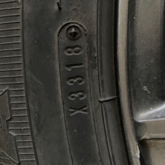 スタッドレスタイヤ　アルミ付き　225 60 R17 フォレスター等に