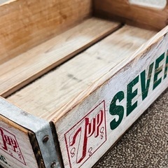 セブンアップ　7up 木箱 ウッドボックス　収納 ヴィンテージ