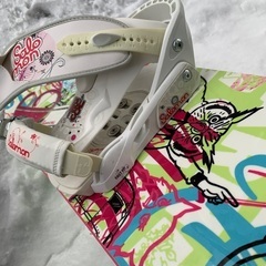 1/19値下げ　スノーボードセット　サロモン