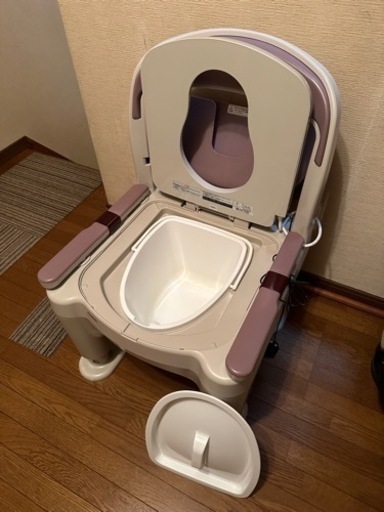 【美品】介護・ポータブルトイレ
